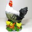 Садовая фигура Курица с цыплятами - Оптовая компания УДАЧА 96 Екатеринбург
